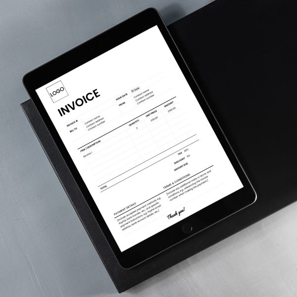 Project Invoice - Google Docs - A4 / US Letter - Image 2
